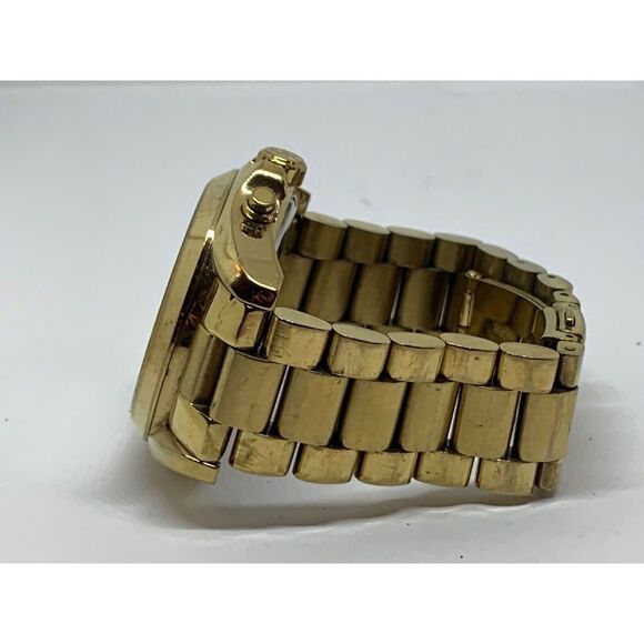 Michael Kors MK5605 Unisex Stainless Steel Analog Champagne Dial Watch W187 - Picture 11 of 11